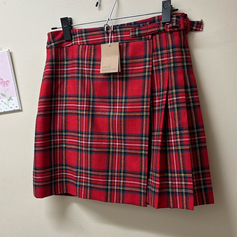 Boden NWT Helen Buckled Kilt Petite 6